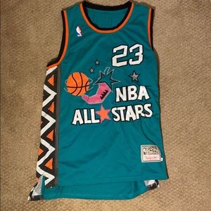 Stitched Michael Jordan All Star Jersey